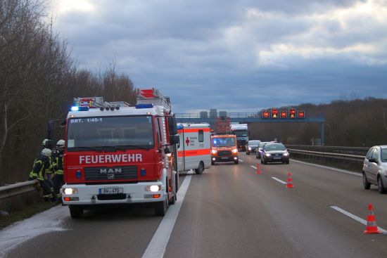 Unfall A61