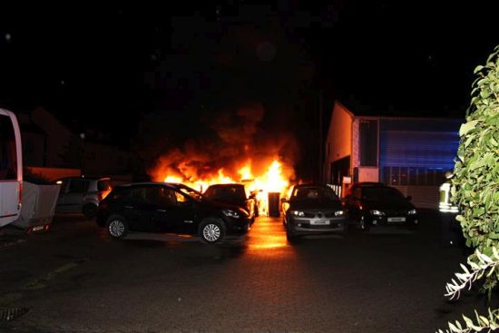 Autobrand Weißenthurm