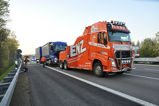 LKW-Auffahrunfall Wehr