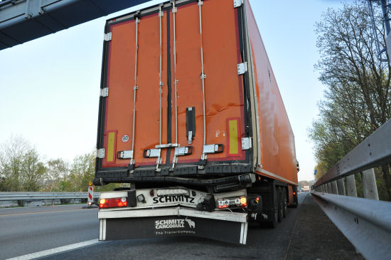 LKW-Auffahrunfall Wehr