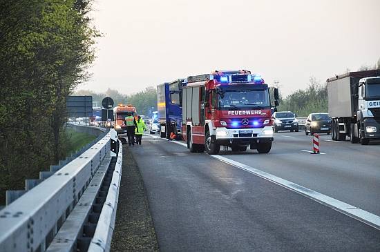 LKW-Auffahrunfall Wehr