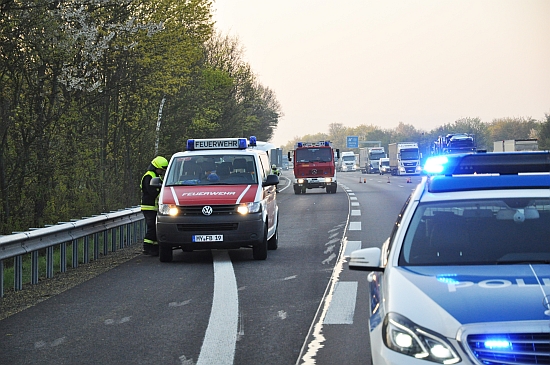 LKW-Auffahrunfall Wehr