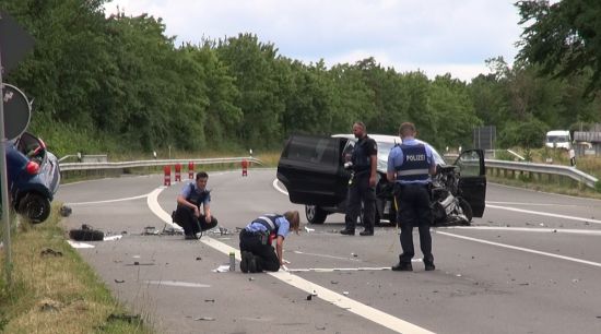 Unfall Grafschaft B257