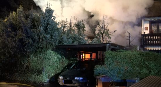 Wohnhausbrand Remagen Andernach
