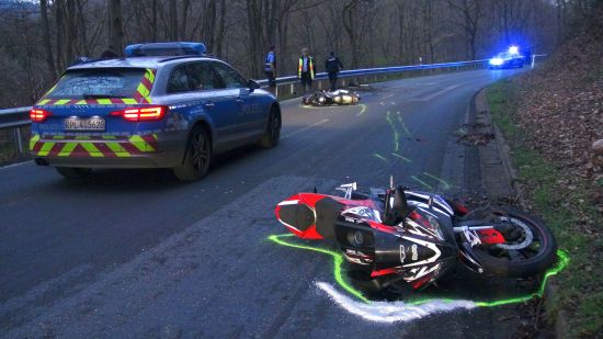 Motorradunfall Wollscheid